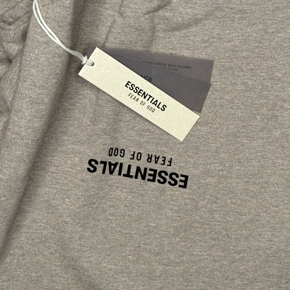 Fear of God Essentials Heather Gray Tee - Picture 3 of 4